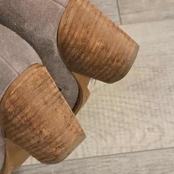 Sam Edelman Marielle Ankle Boots In grey suede 6.5 - Picture 6 of 8